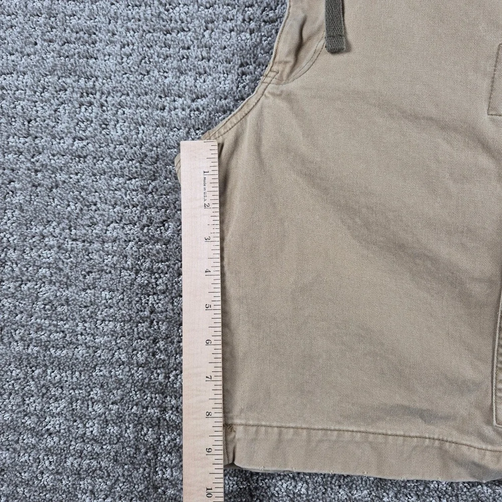 Vintage Abercrombie & Fitch Cargo Shorts Mens 33 Tan T-2083 Paratrooper Y2k 00s